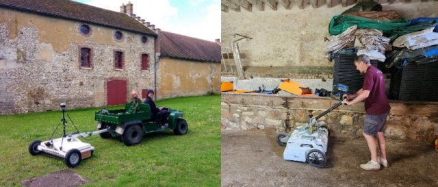 Raptor en mode tracté avec GPS RTK et mode « manuel » (station robotisée).