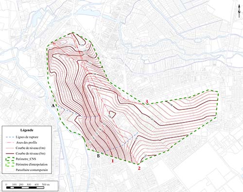 Fig. 1 : Plateau de Bourges