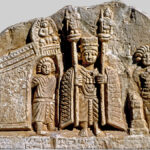 Le bas-relief du sanctuaire de Bêl de la rue principale M5 ©MFSED
