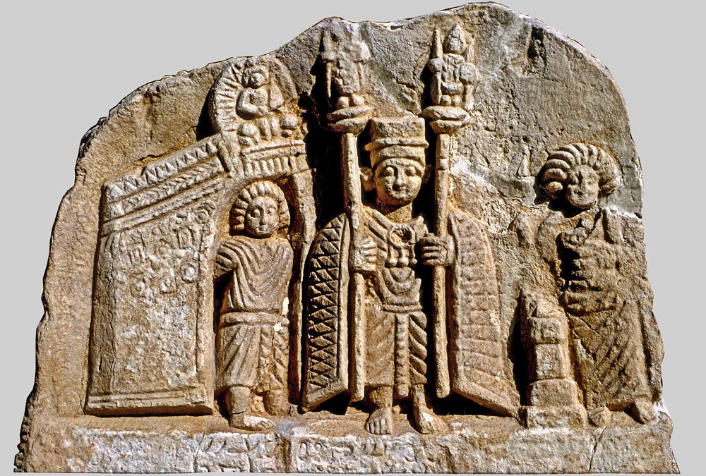 Le bas-relief du sanctuaire de Bêl de la rue principale M5 ©MFSED