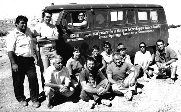 Equipe de la MAFOuz de Sogdiane en 1996