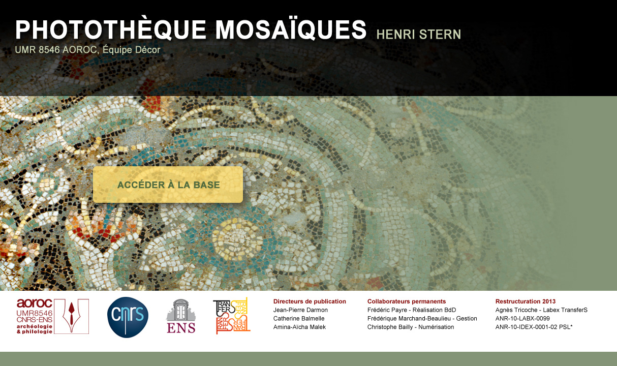 Accueil Photothèque Henri Stern