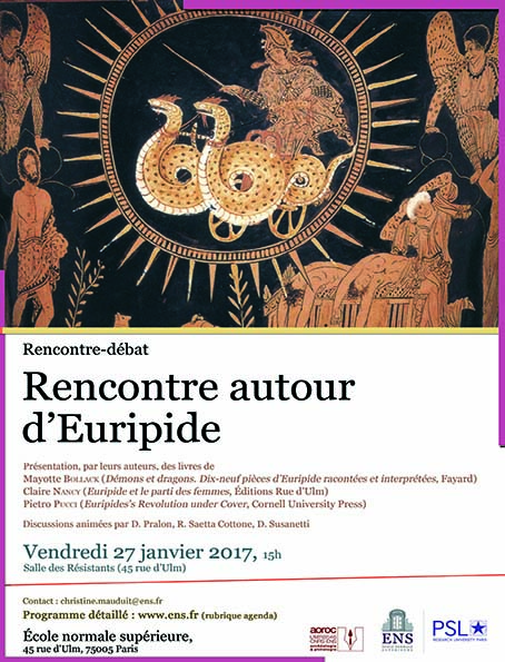 Rencontre-débat vendredi 27 janvier 2017