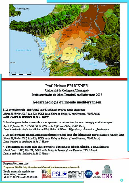 Conférences Helmut Brückner février-mars 2017