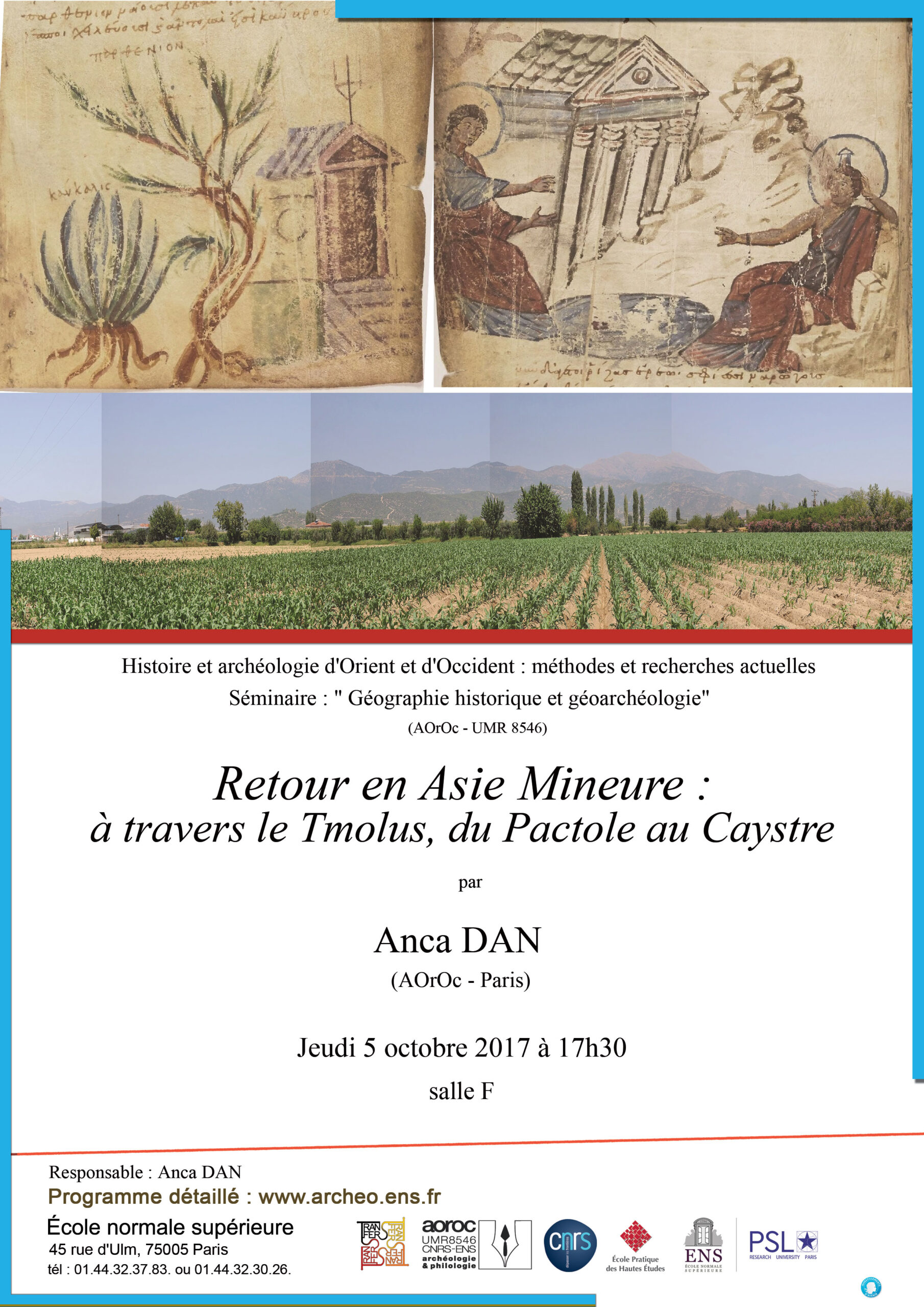 Séminaire jeudi 5 octobre 2017