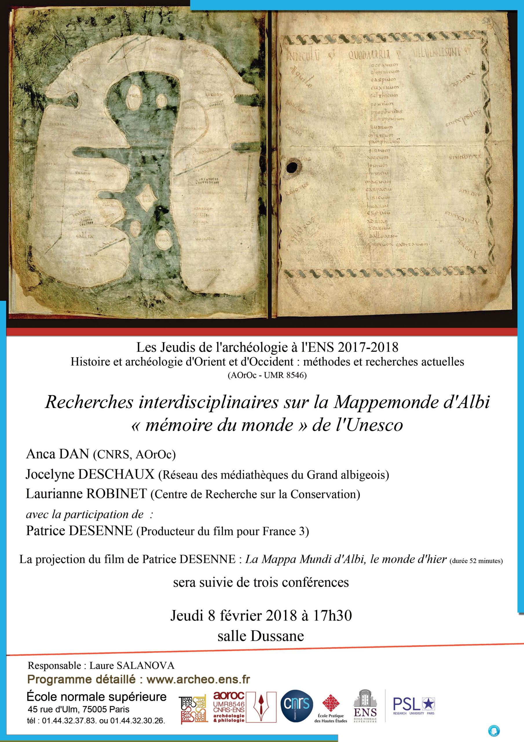 Conférence jeudi 8 février 2018