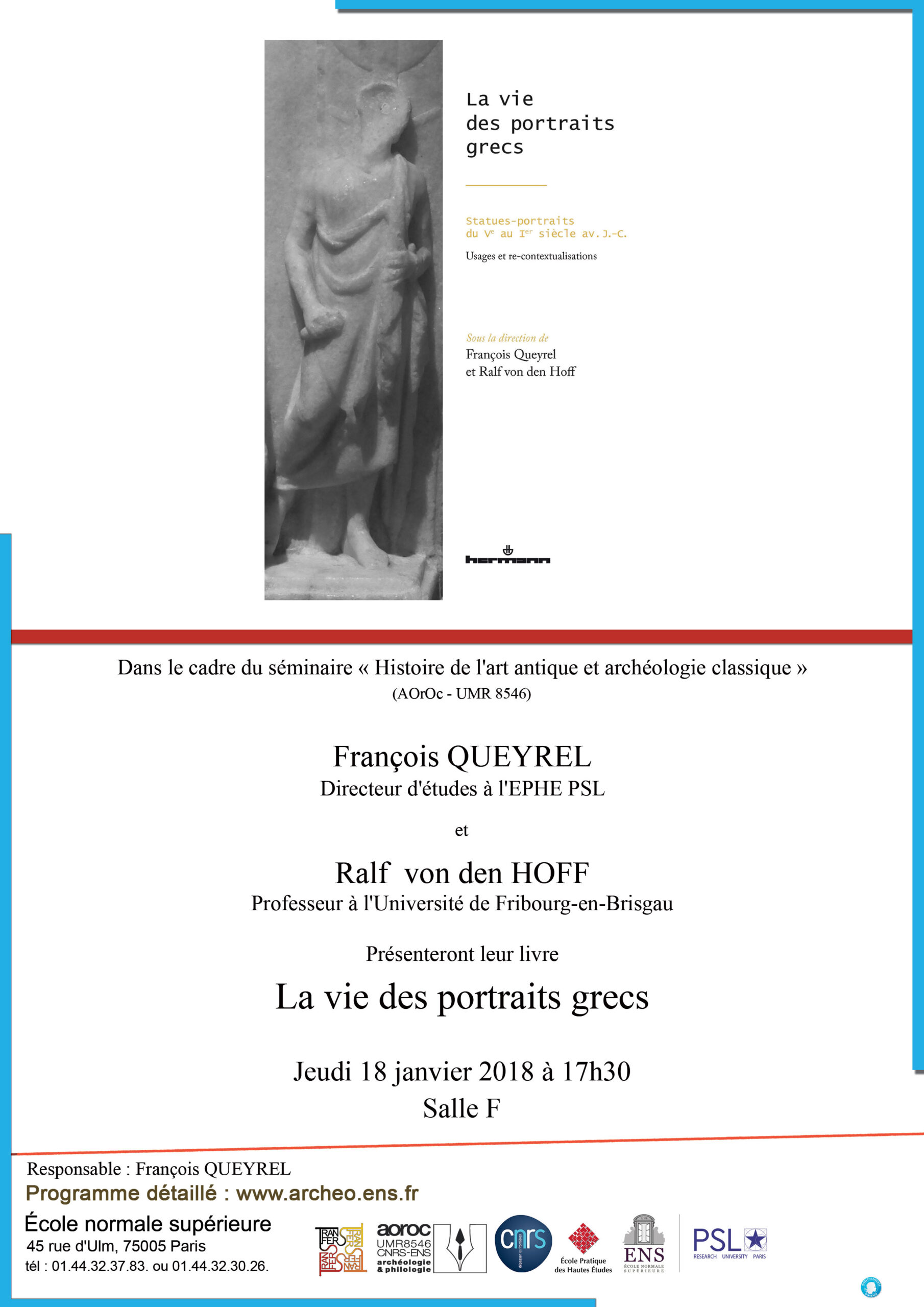 Séminaire jeudi 18 janvier 2018