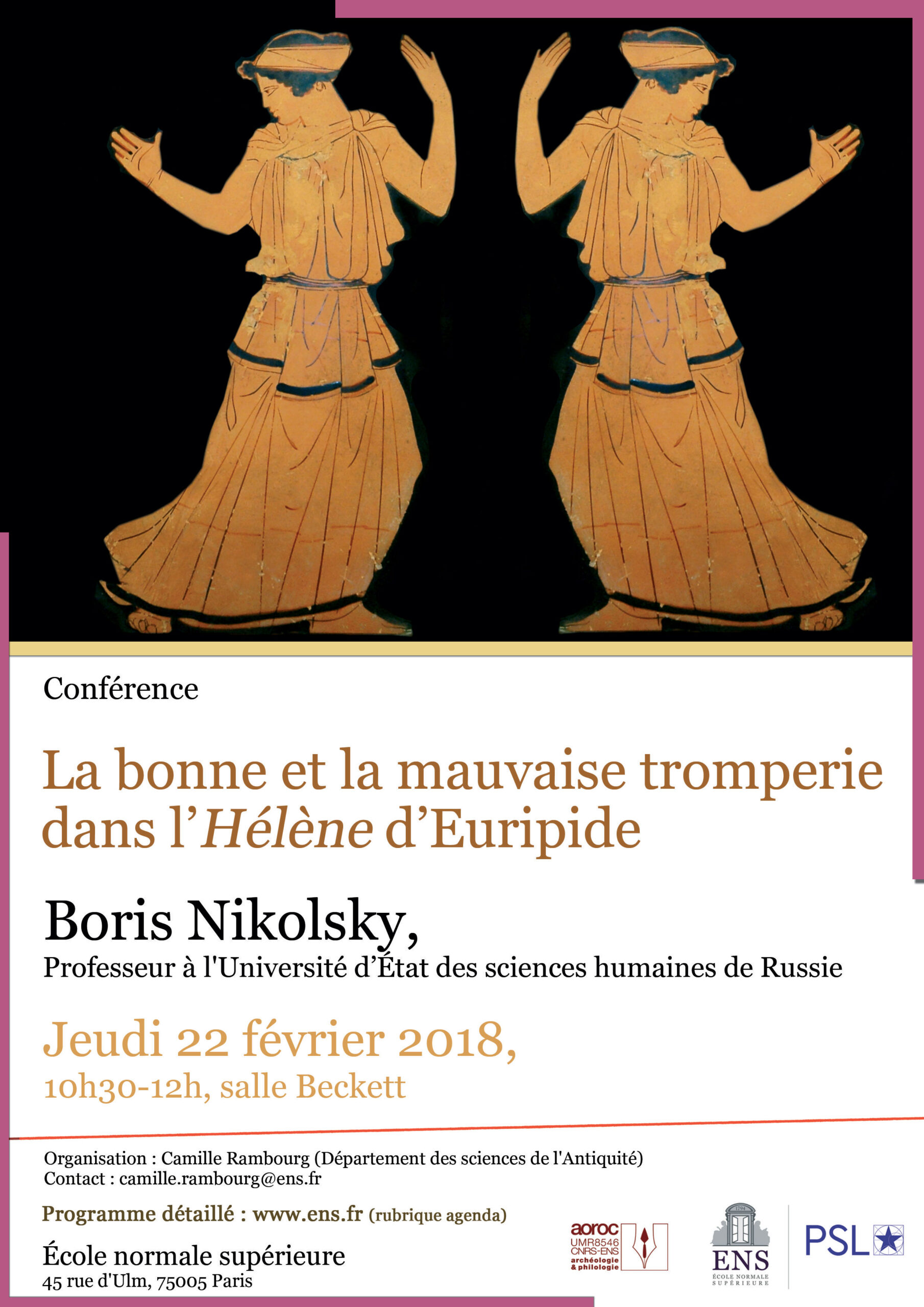 conférence Boris Nikolsky jeudi 22 février 2018
