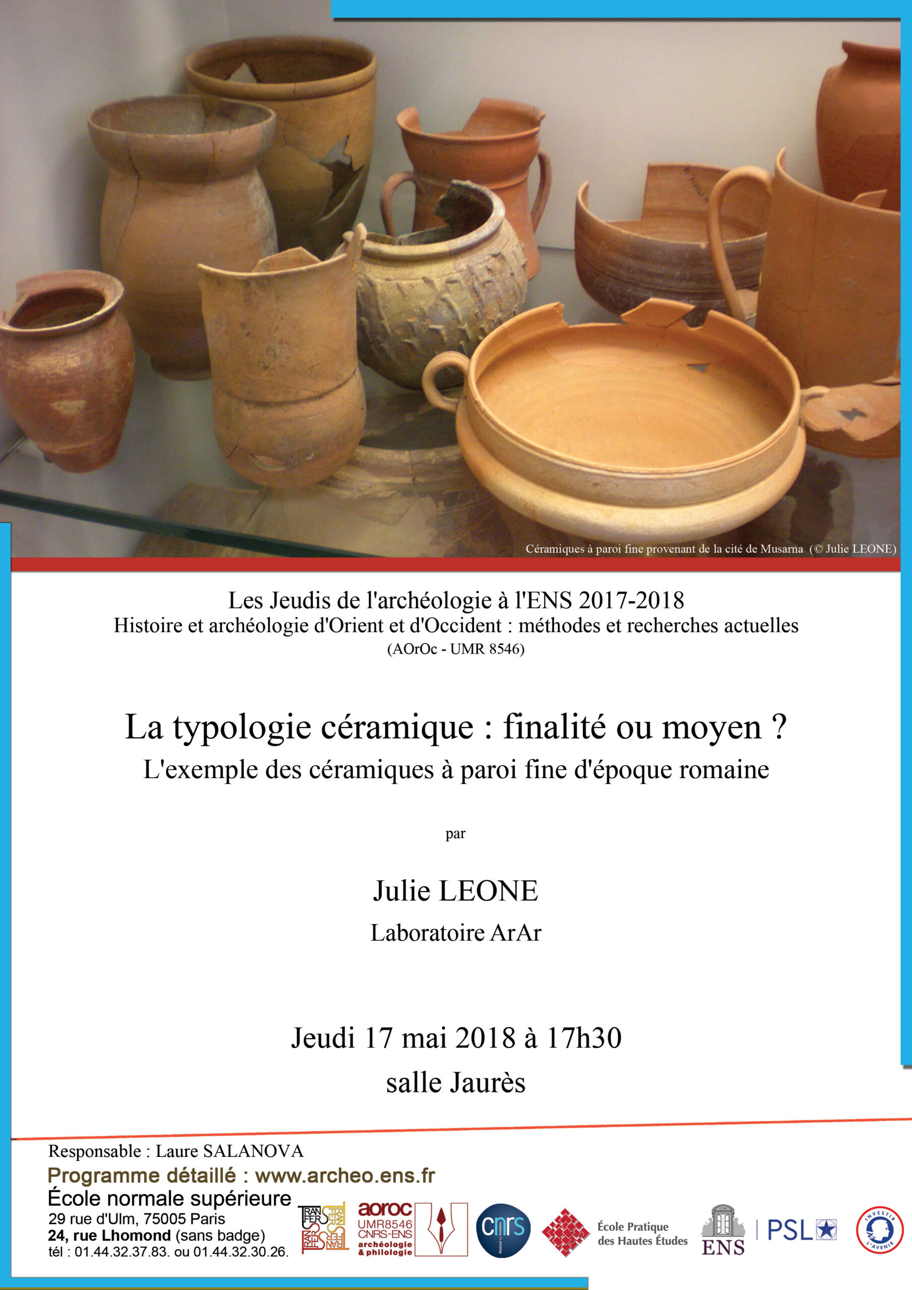 Conférence du jeudi 17 mai 2018