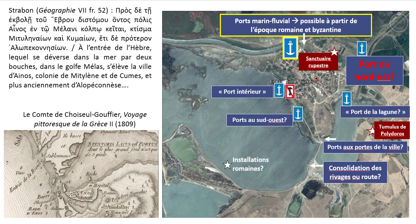 Recherches géoarchéologiques et historiques en cours à Ainos / Enez, Turquie (©Helmut Brückner, Martin Seeliger, Thomas Schmidts, Anca Dan)