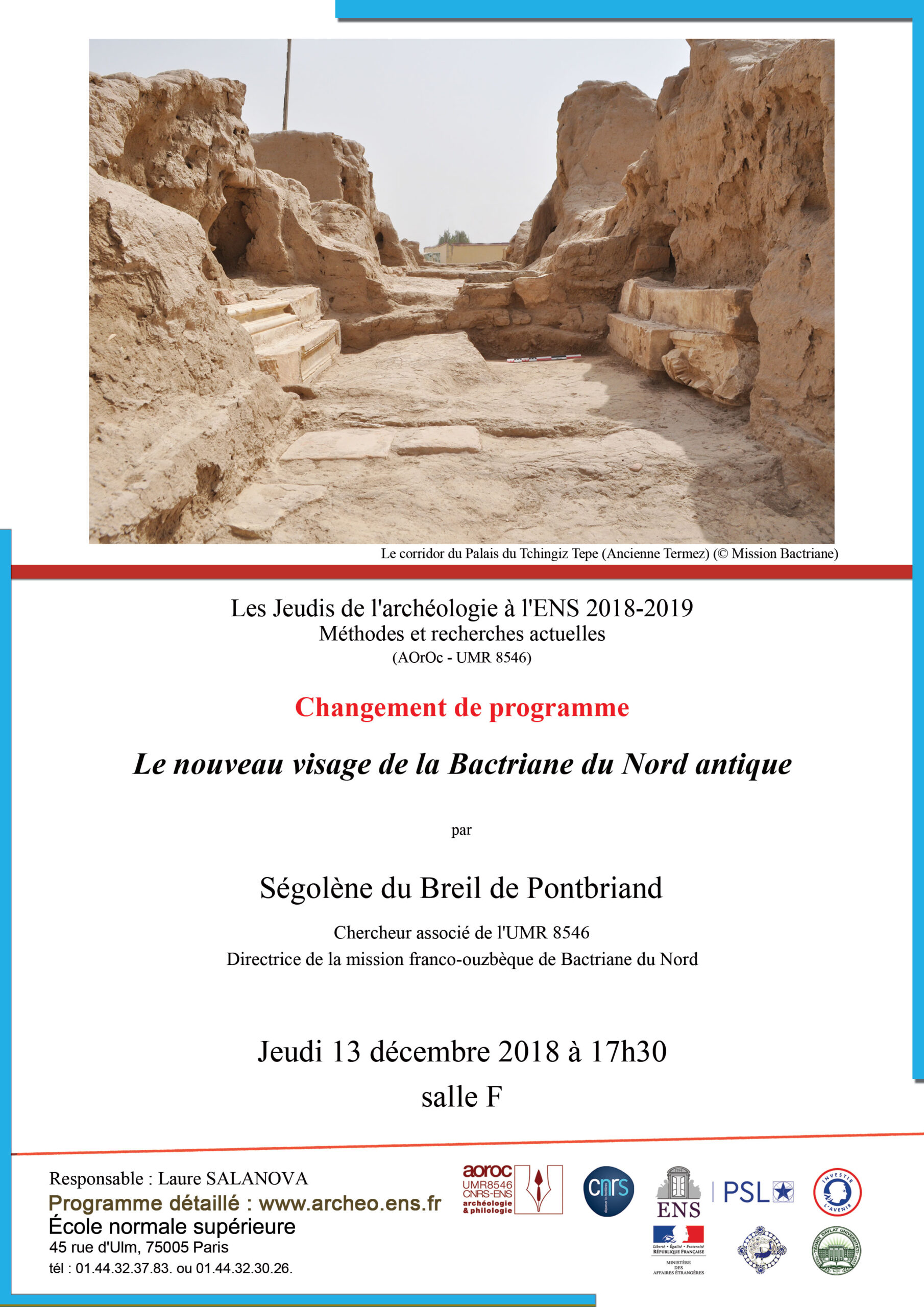Conférence du jeudi 13 décembre 2018