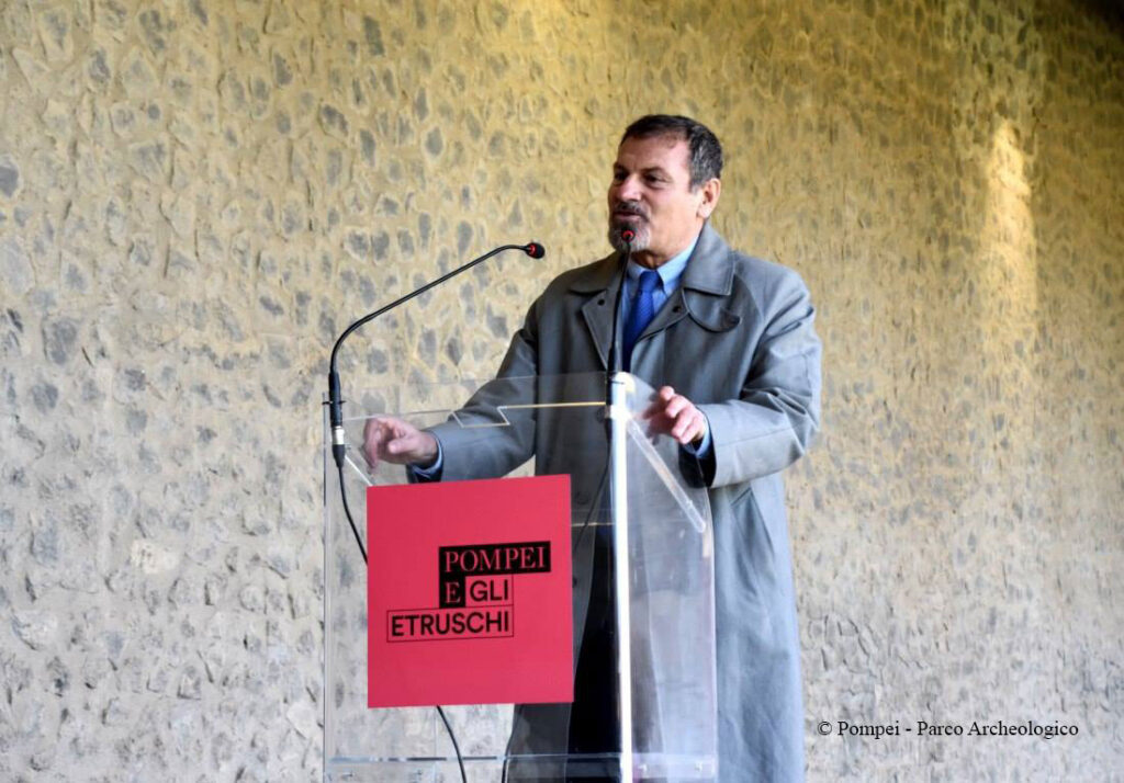 Massimo Osanna, directeur général du Parc Archéologique de Pompéi, surintendant du patrimoine archéologique de Pompéi, Herculanum et Stabies