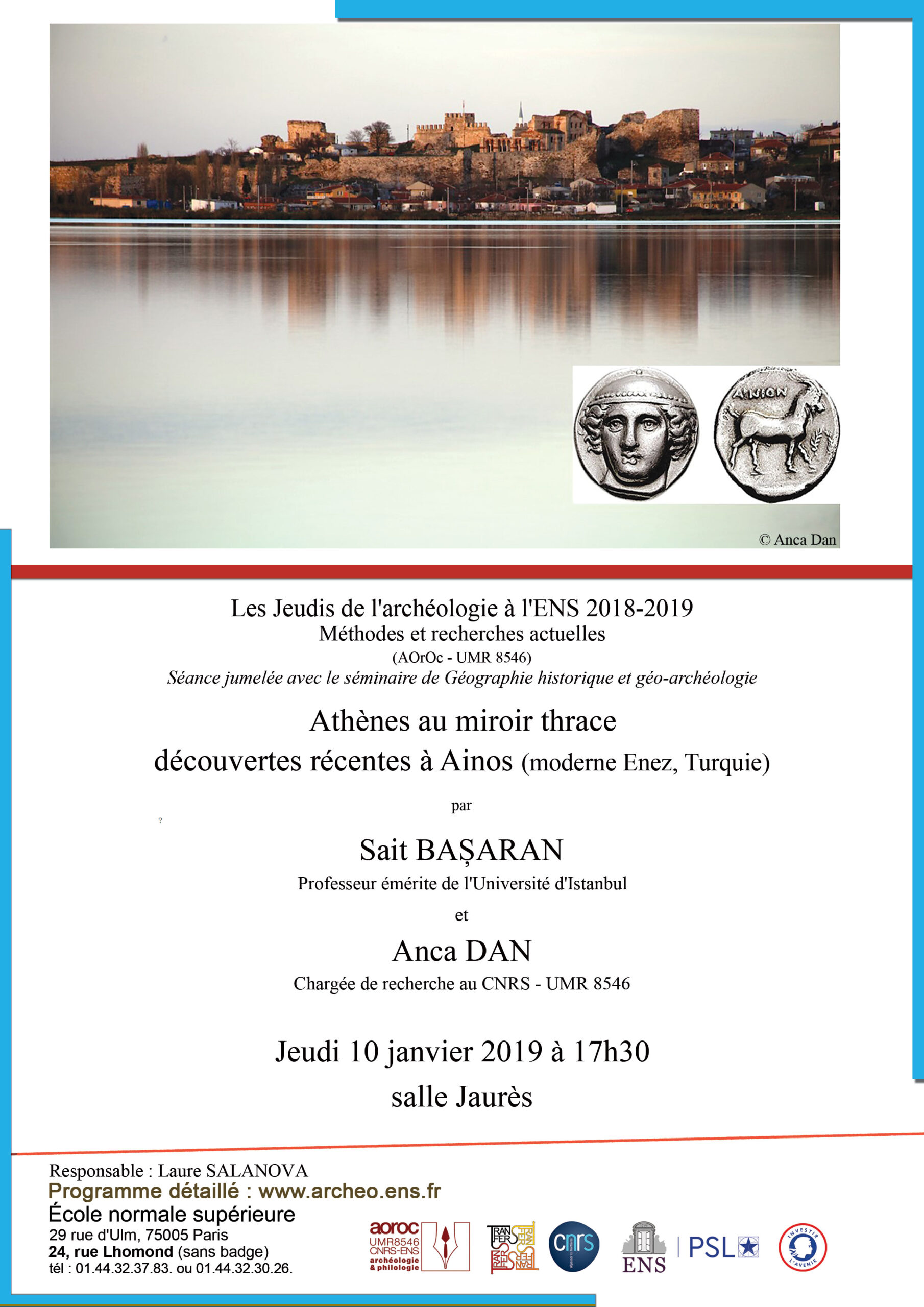 Conférence jeudi 10 janvier 2019