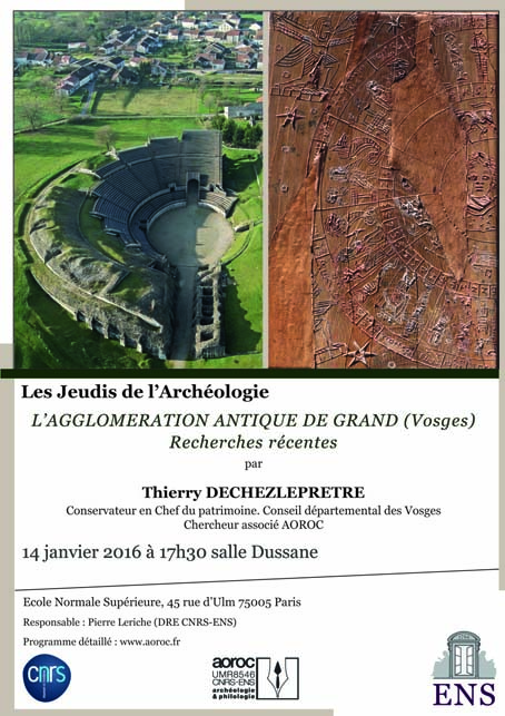 Séminaire 14 janvier 2016