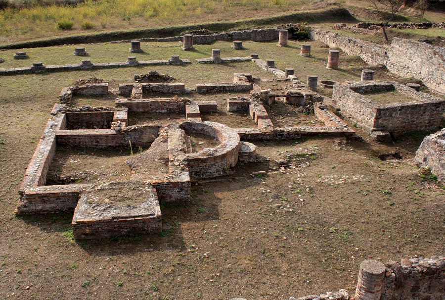 Aléria, les thermes du Prétoire©S. Painsonneau, ArkeMine S.a.r.l