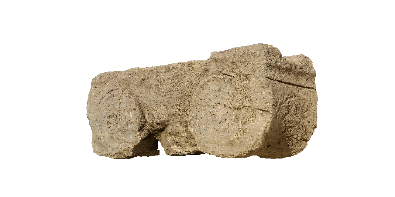 Les quatre chapiteaux d'Ainos, découverts par Sait Bașaran et conservés au Musée d'Edirne