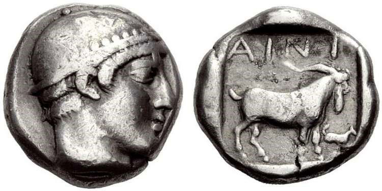 Tétradrachme d’argent, 16.04 g. 460-440 av. J.-C